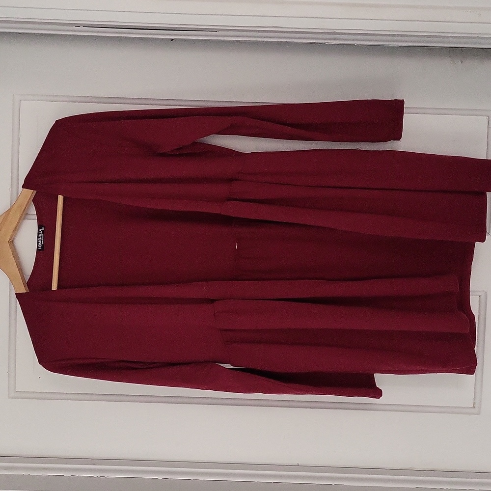 Women's NWOT Heimish peplum cardigan size medium